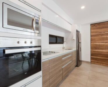 studio at playa del carmen icono 303 kitchen with oven