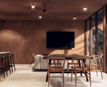 condos for sale in tohoku playa del carmen noble living room with tv and terrace