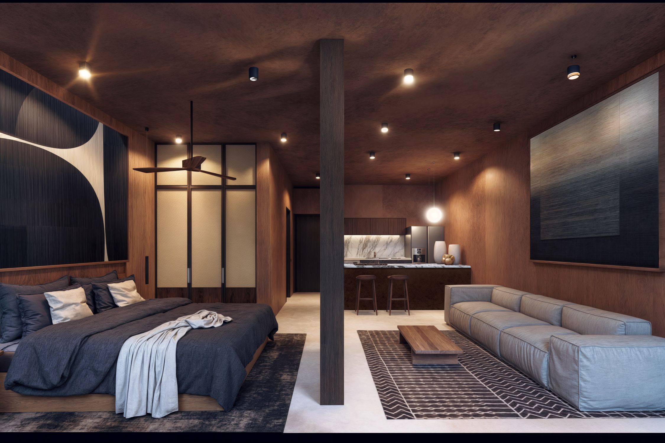 condos for sale in tohoku playa del carmen noble studio with living room