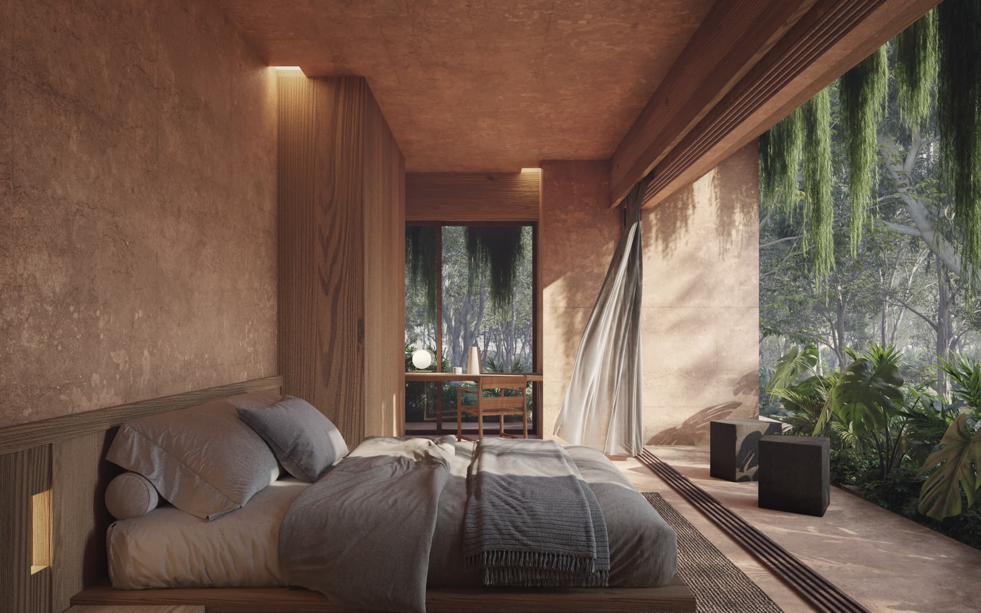 bacalar real estate aldea kalan bedroom
