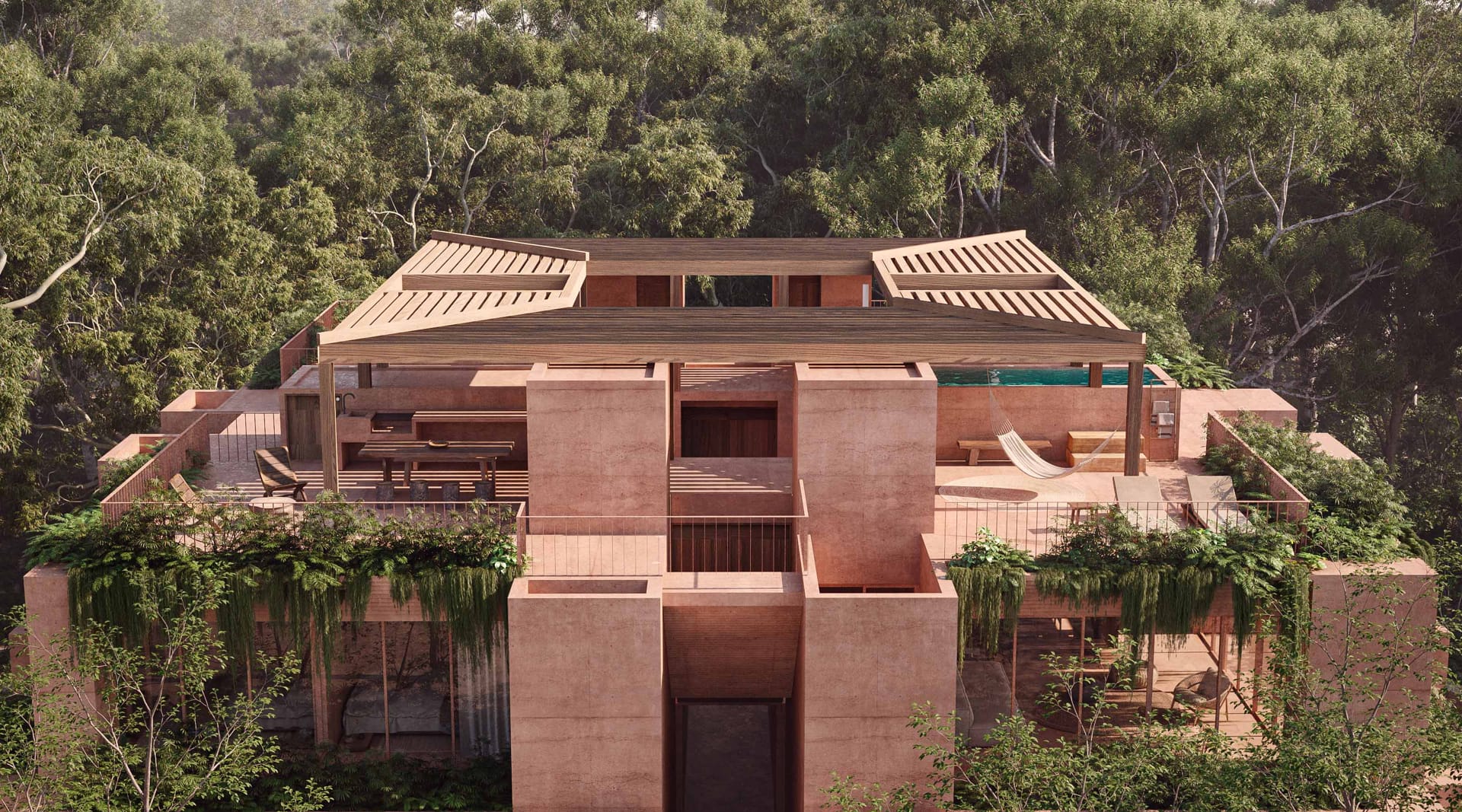 bacalar real estate aldea kalan rooftop three bedroom