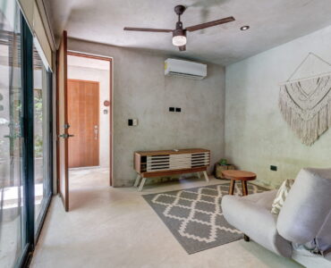 one bedroom condo at la veleta sukha112 living room with terrace