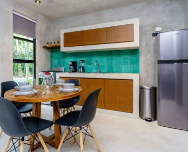 sukha 101 condo one bedroom la veleta tulum moskito real estate dining room