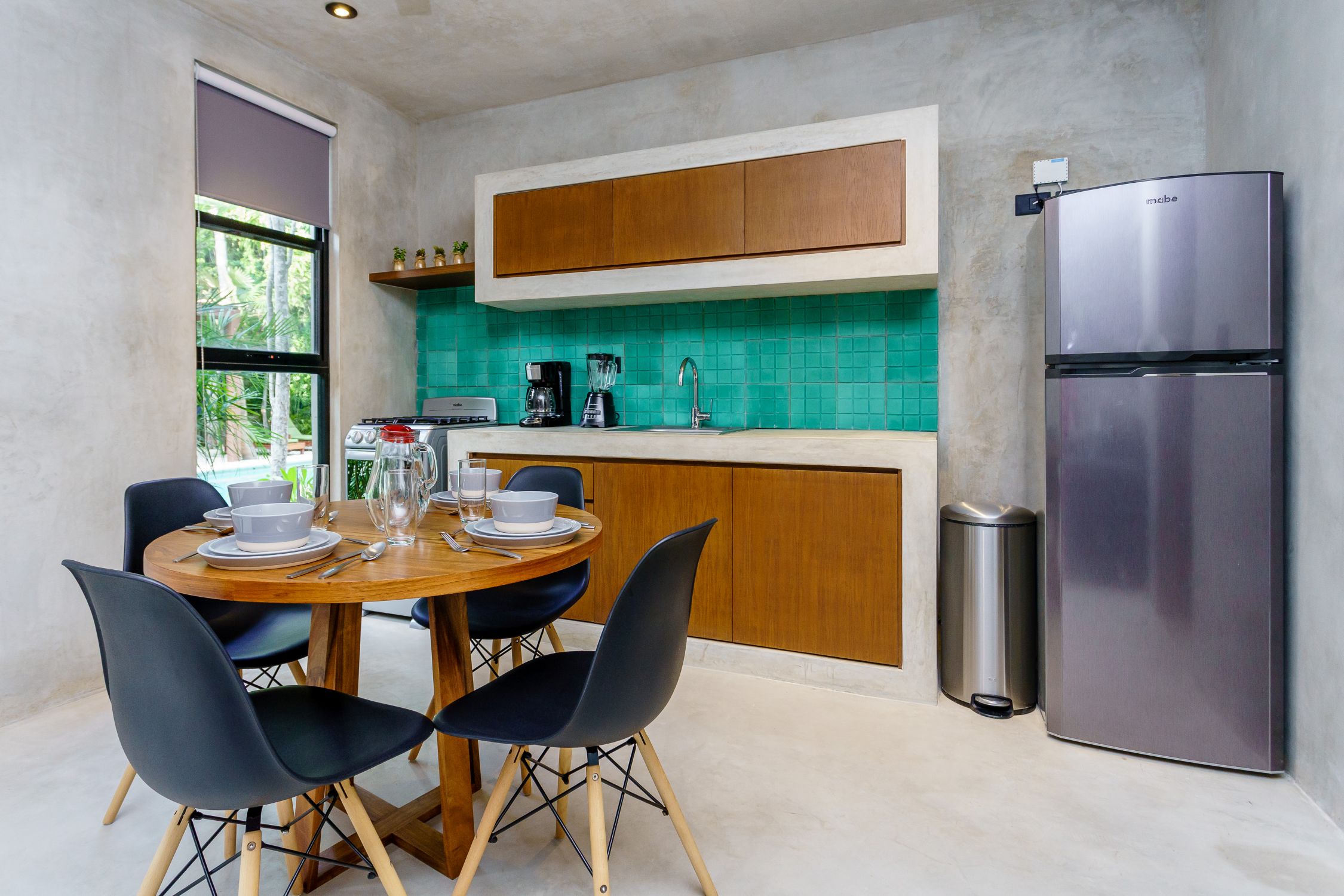 sukha 101 condo one bedroom la veleta tulum moskito real estate dining room