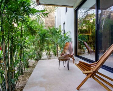 sukha 101 condo one bedroom la veleta tulum moskito real estate terrace ground floor
