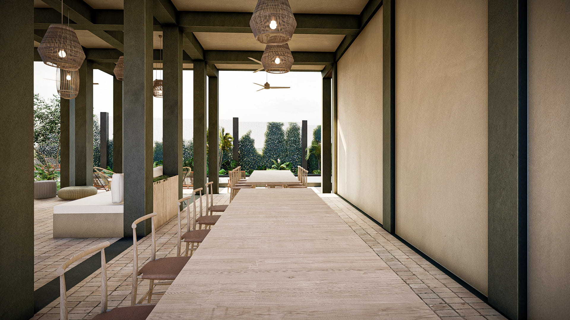 bacalar codos for sale ceiba lounge common area