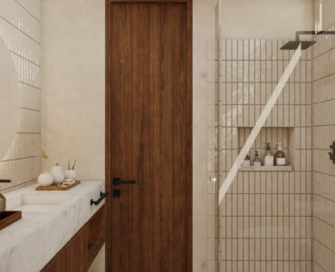 real estate puerto morelos piedra de mar bathroom
