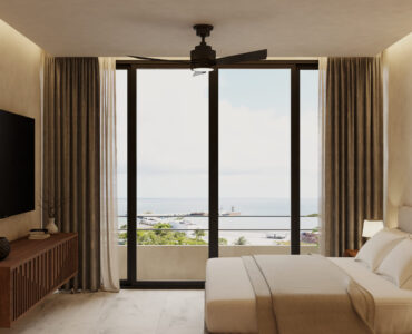 real estate puerto morelos piedra de mar guest bedroom