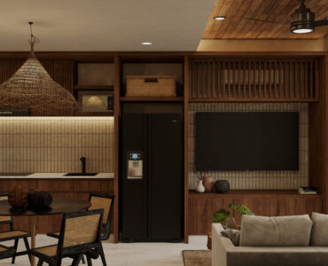 real estate puerto morelos piedra de mar living and dining room