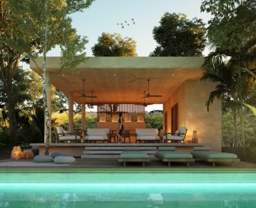 villas for sale in bacalar ichkabal clubhouse swimming pool
