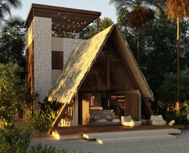 villas for sale in bacalar ichkabal house near the lagoon