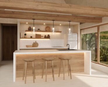 villas for sale in bacalar ichkabal kitchen