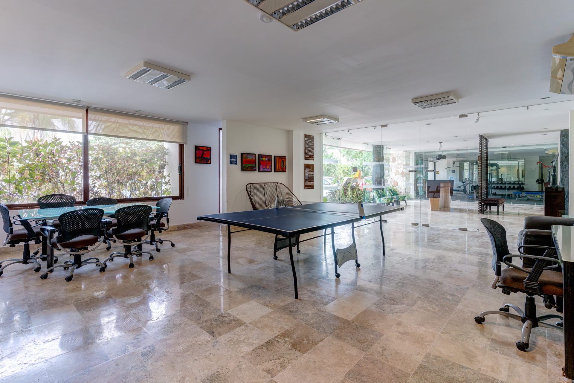 q playacar condos for sale akoya common area