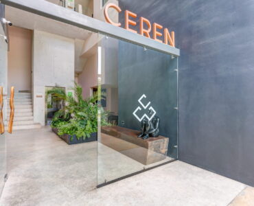 condo for sale in playa del carmen ceren two bedroom lockoff building entrance