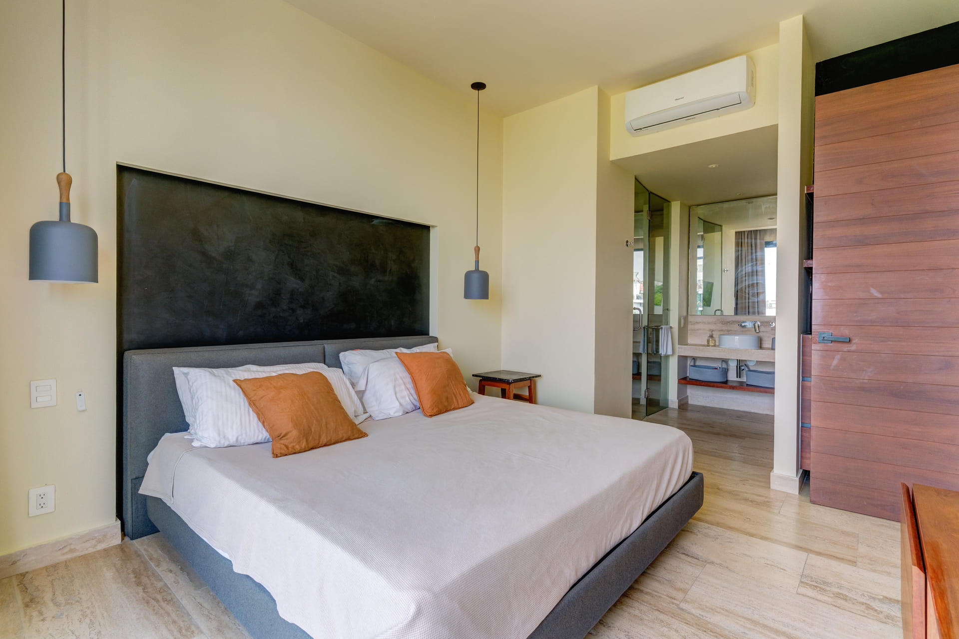 condo for sale in playa del carmen ceren two bedroom lockoff master bedroom with ac