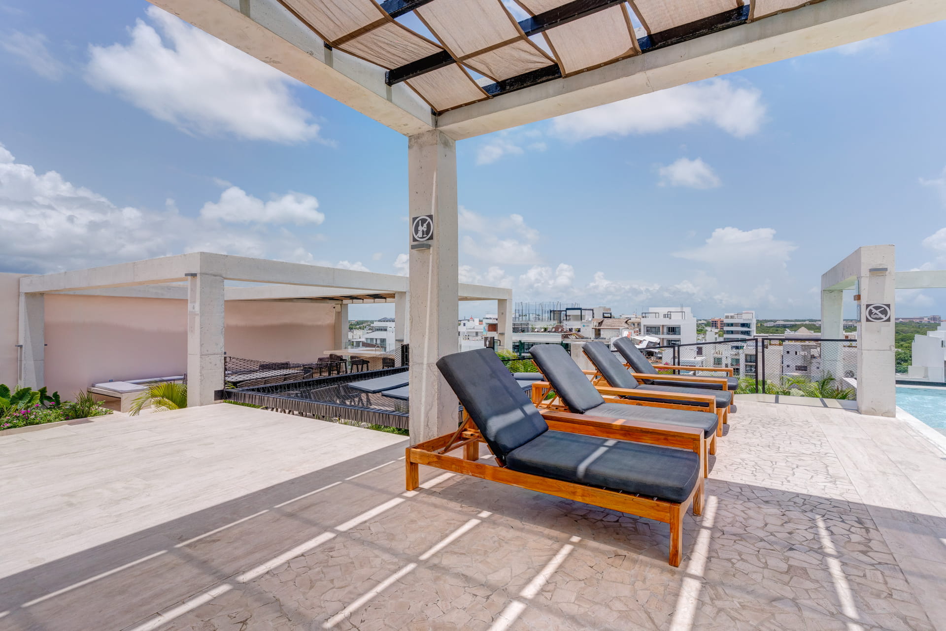 condo for sale in playa del carmen ceren two bedroom lockoff rooftop sunbeds