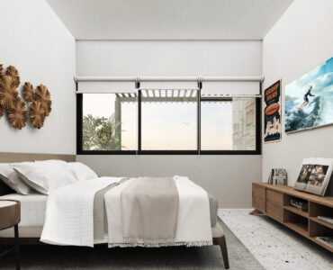 houses for sale in playa del carmen aldea muk bedroom with window