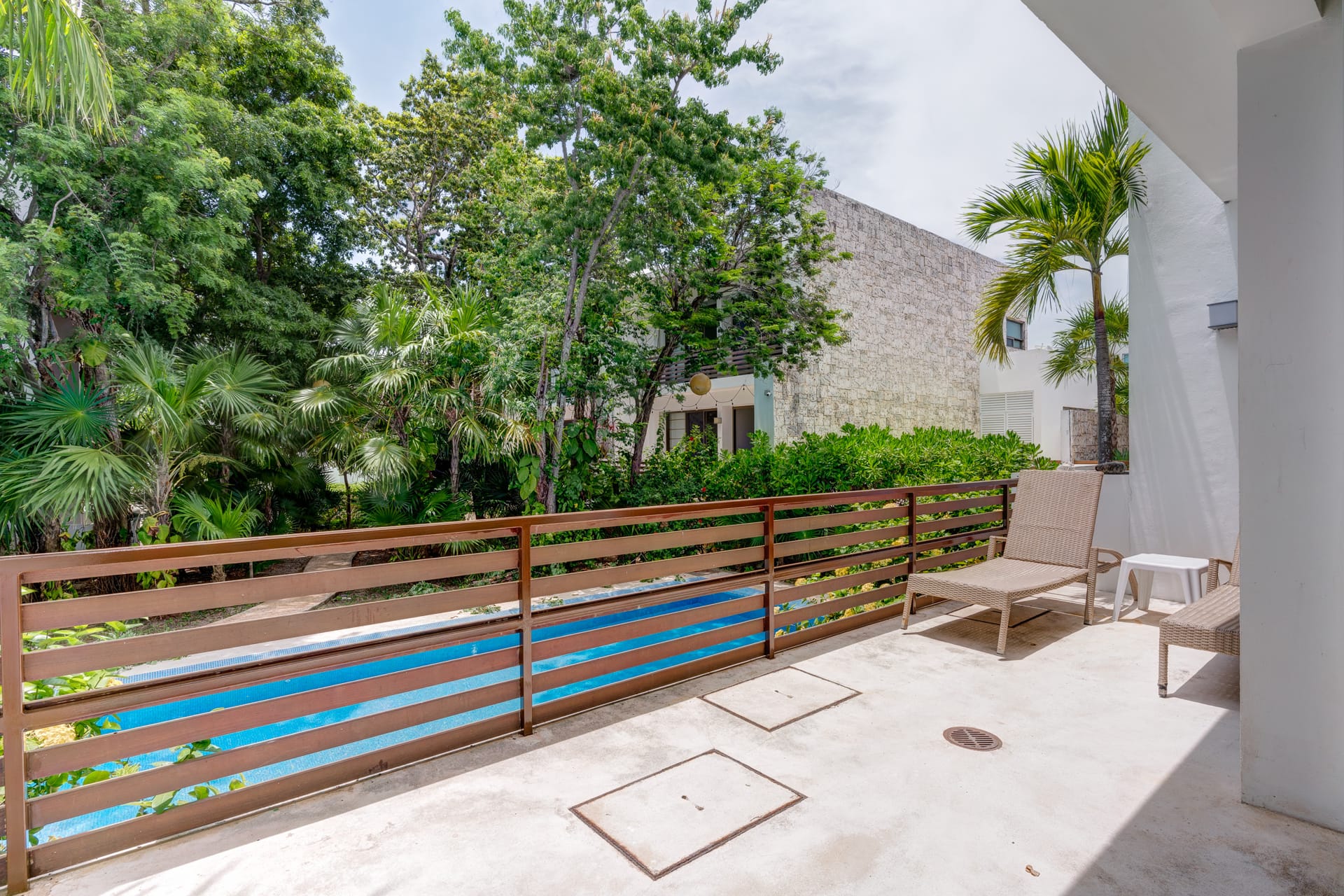 rincon del mar 3 bedroom house in playacar balcony terrace