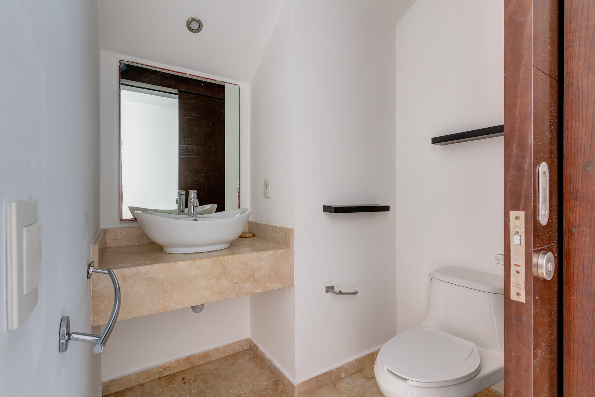 rincon del mar 3 bedroom house in playacar bathroom toilet