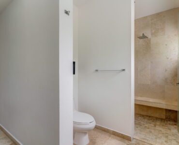 rincon del mar 3 bedroom house in playacar bathroom with toilet