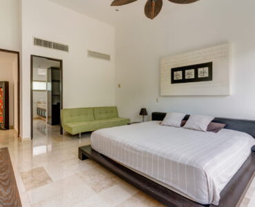 rincon del mar 3 bedroom house in playacar master bedroom