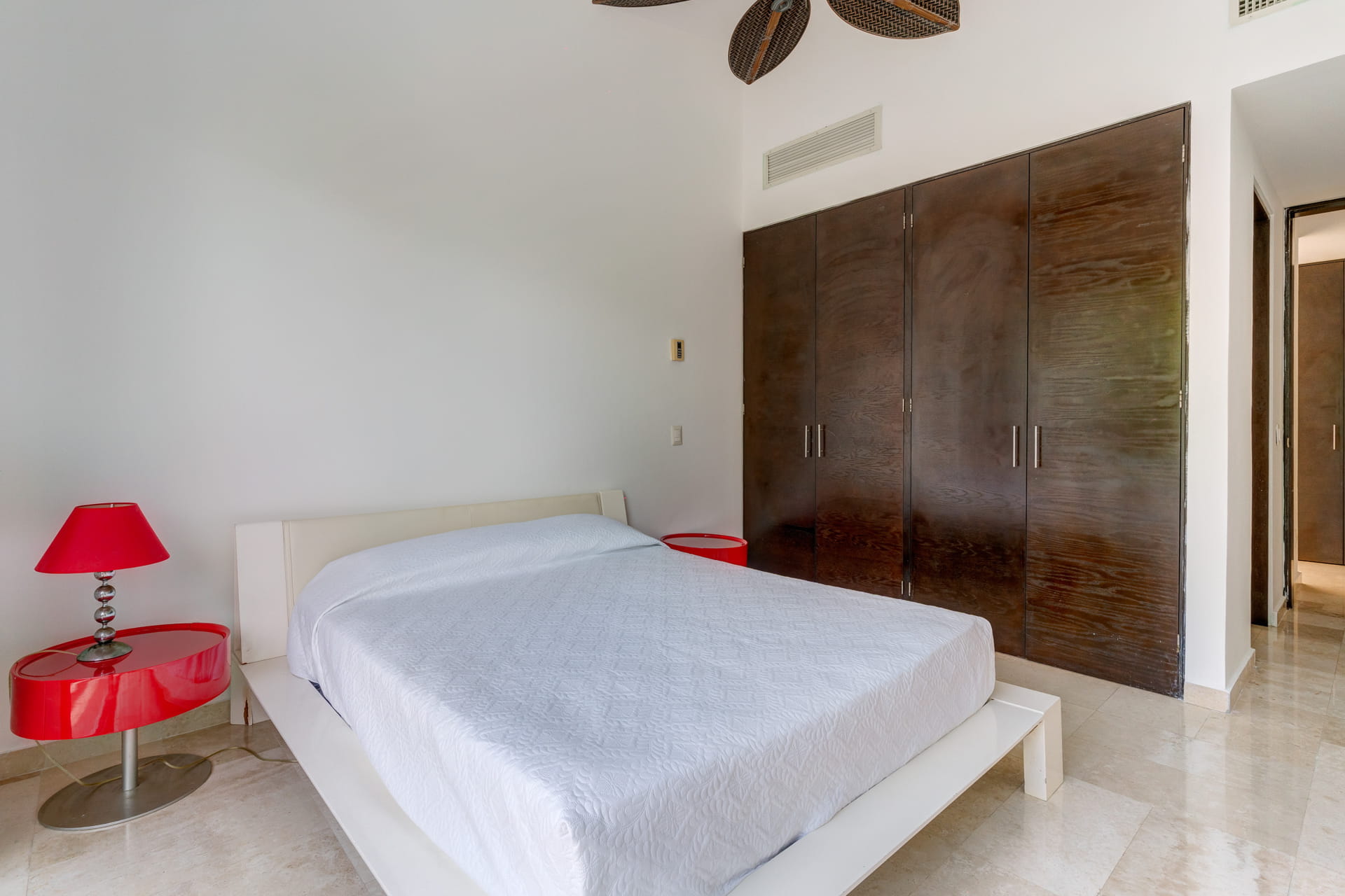 rincon del mar 3 bedroom house in playacar room with fan