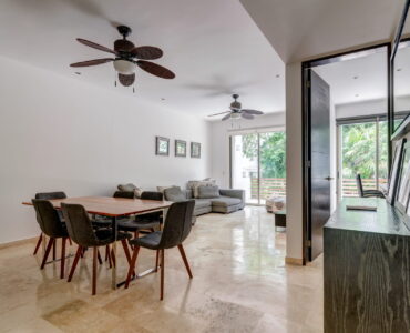 rincon del mar 3 bedroom house in playacar social area