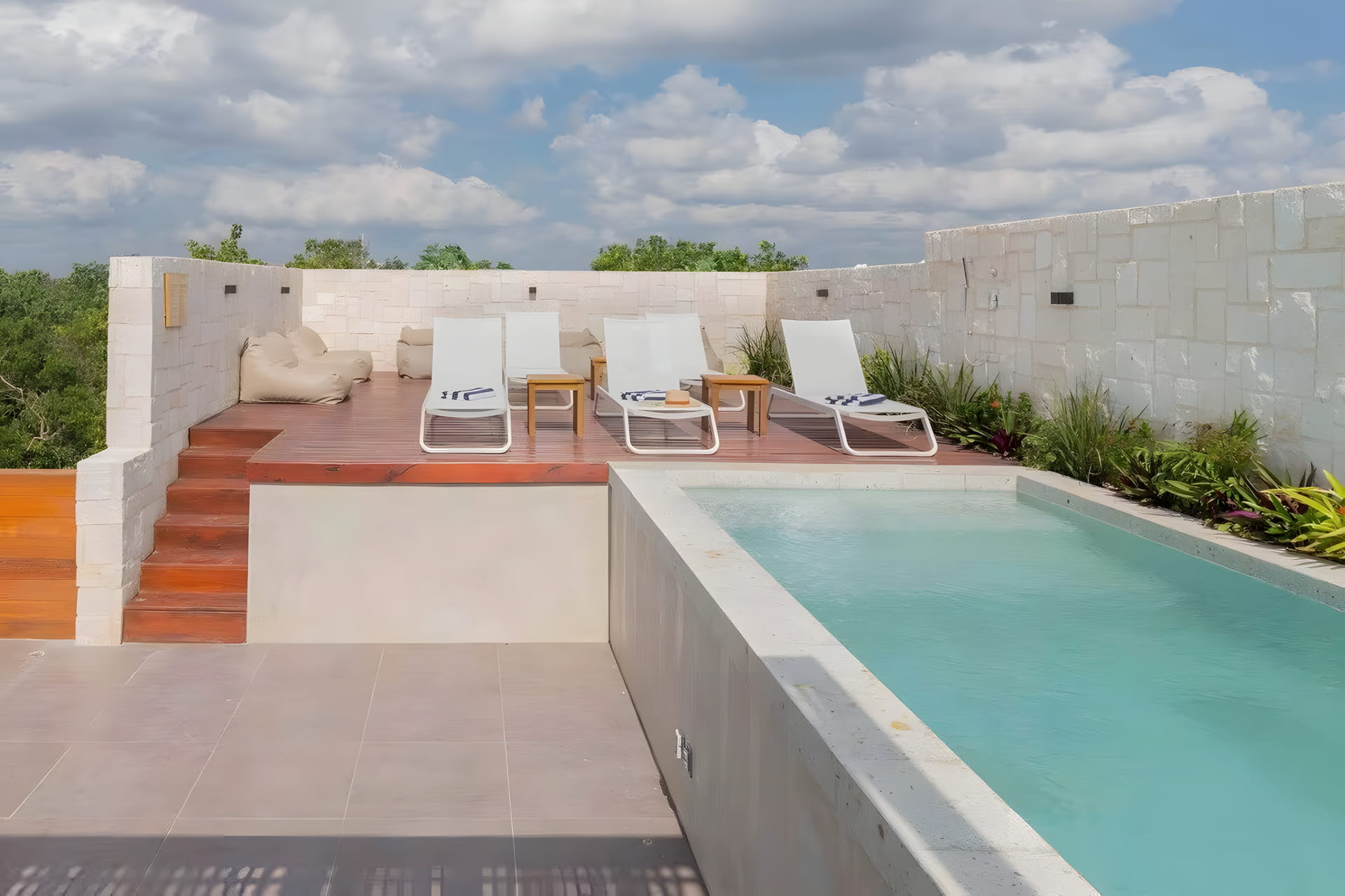 sundara two bedroom condo for sale in tulum pool