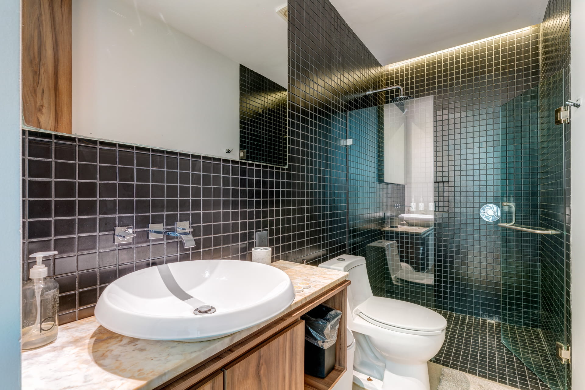 two bedroom condo riva playa del carmen bathroom