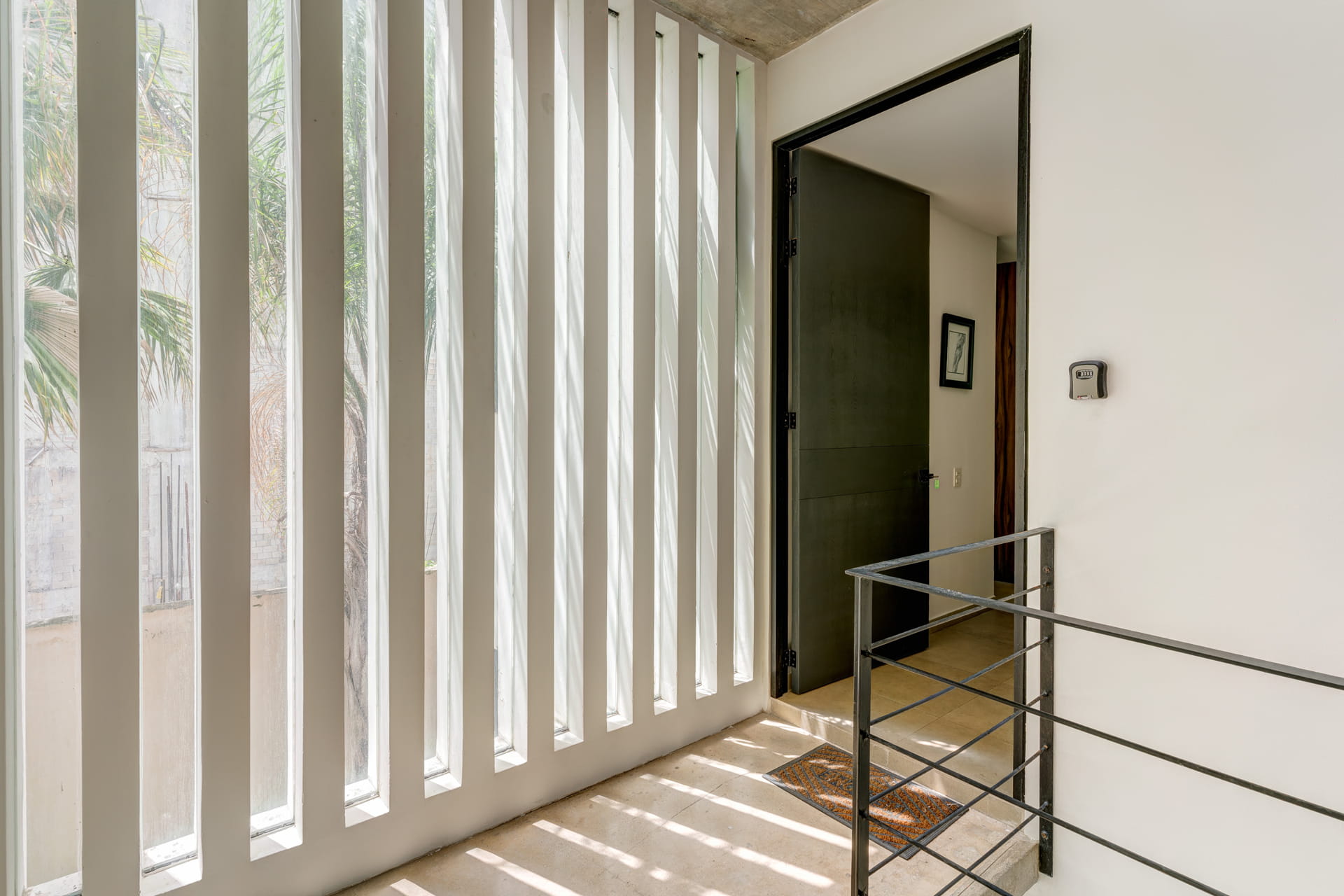 two bedroom condo riva playa del carmen main entrance