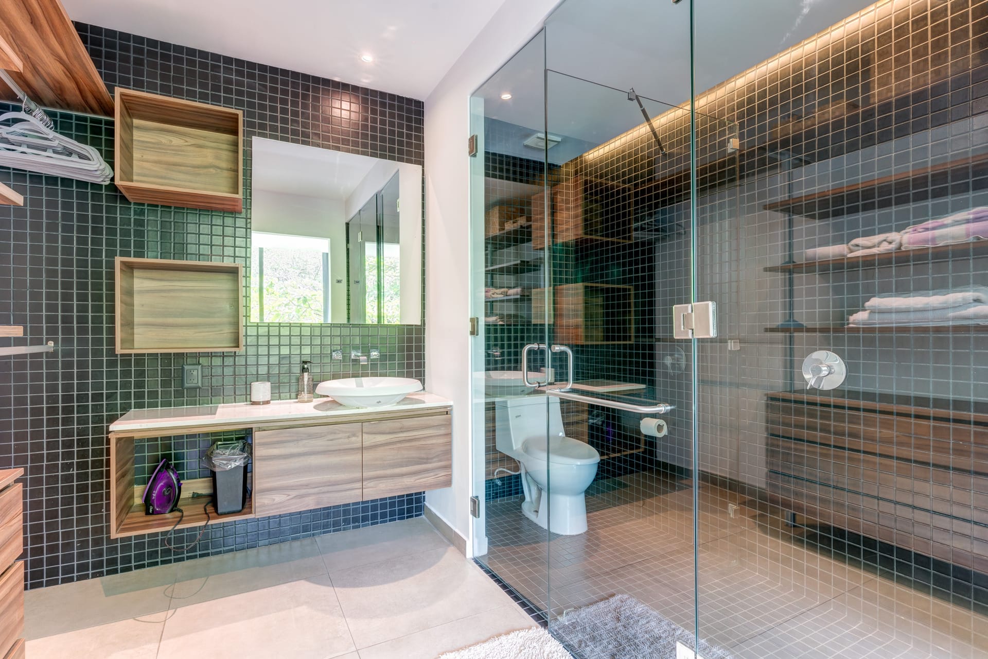 two bedroom condo riva playa del carmen master bathroom