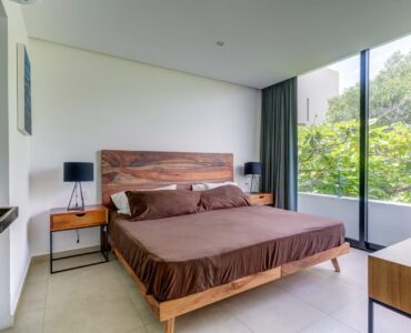 two bedroom condo riva playa del carmen master bedroom