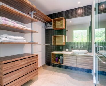 two bedroom condo riva playa del carmen open closet