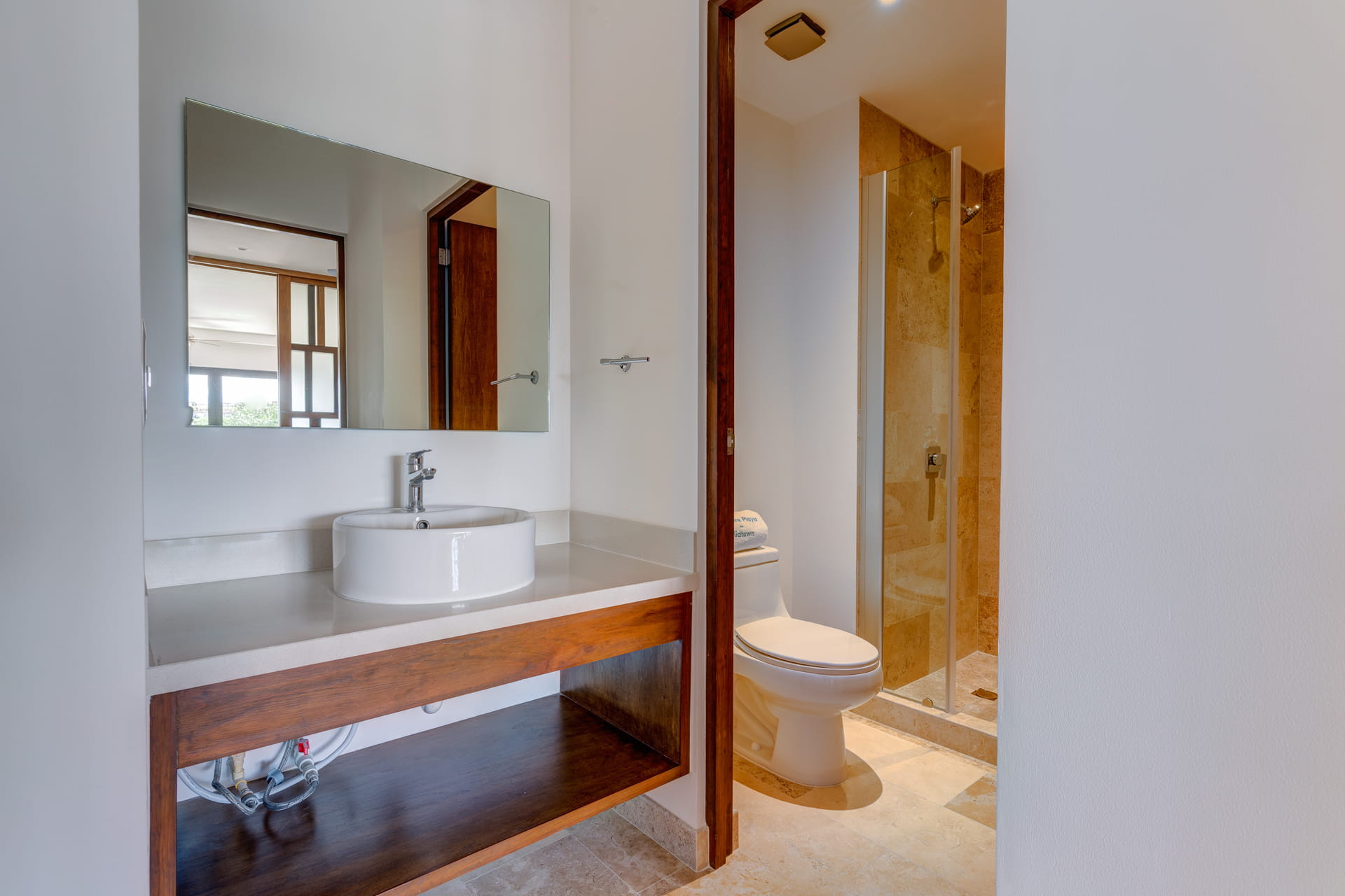 condo for sale in playa del carmen one bedroom condo ipana c208 bathroom