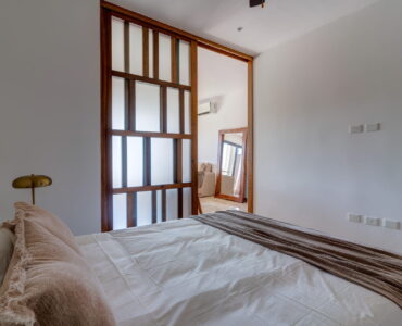 condo for sale in playa del carmen one bedroom condo ipana c208 master room with sliding door