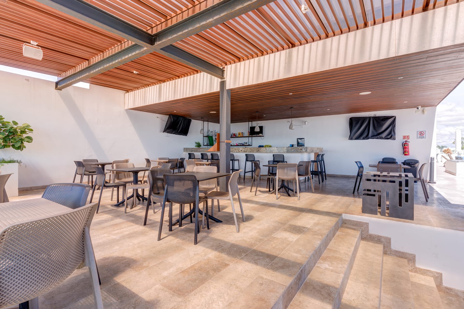condo for sale in playa del carmen one bedroom condo ipana c208 sports bar