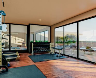 condos for sale in puerto morelos central living gym