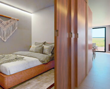 condos for sale in puerto morelos central living one bedroom with sliding doors