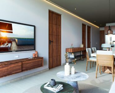 condos for sale in puerto morelos central living two bedroom living room