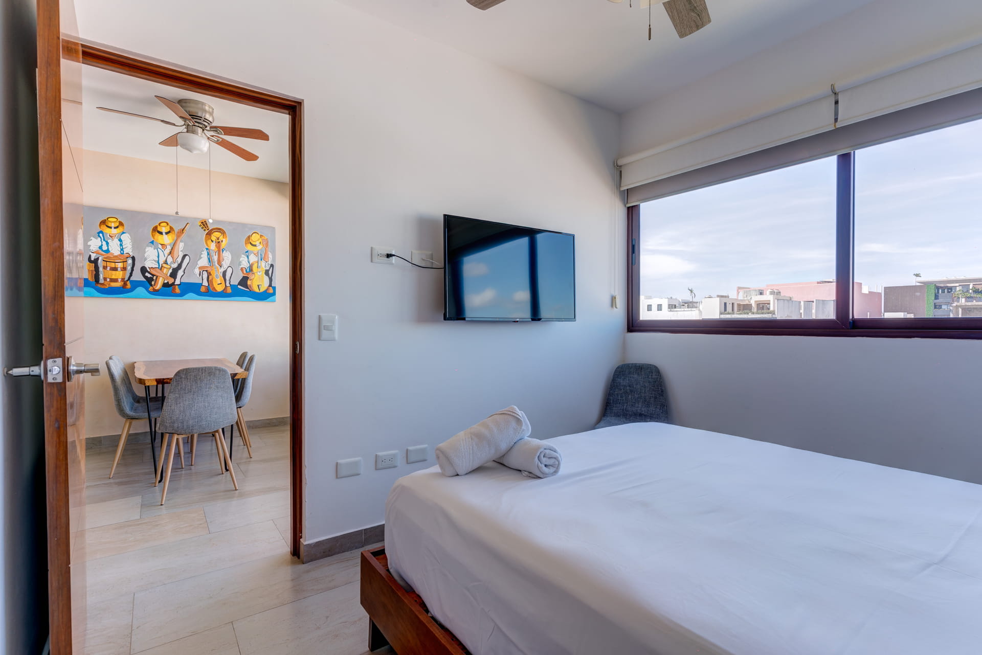 playa del carmen condos for sale 2 bedroom condo tzalam bedroom with tv and black outs