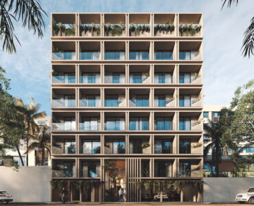 playa del carmen condos for sale sensara building facade