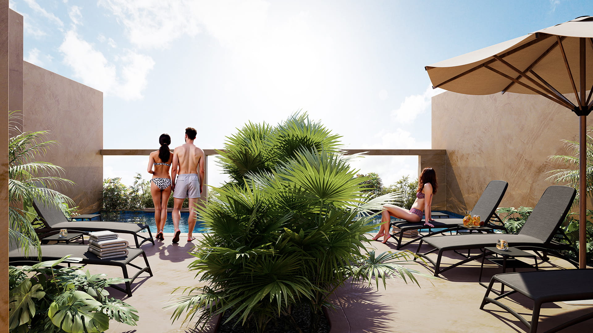 playa del carmen condos for sale sensara sunbeds