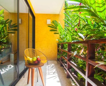 two bedroom ground floor condo in playa del carmen lunada terrace