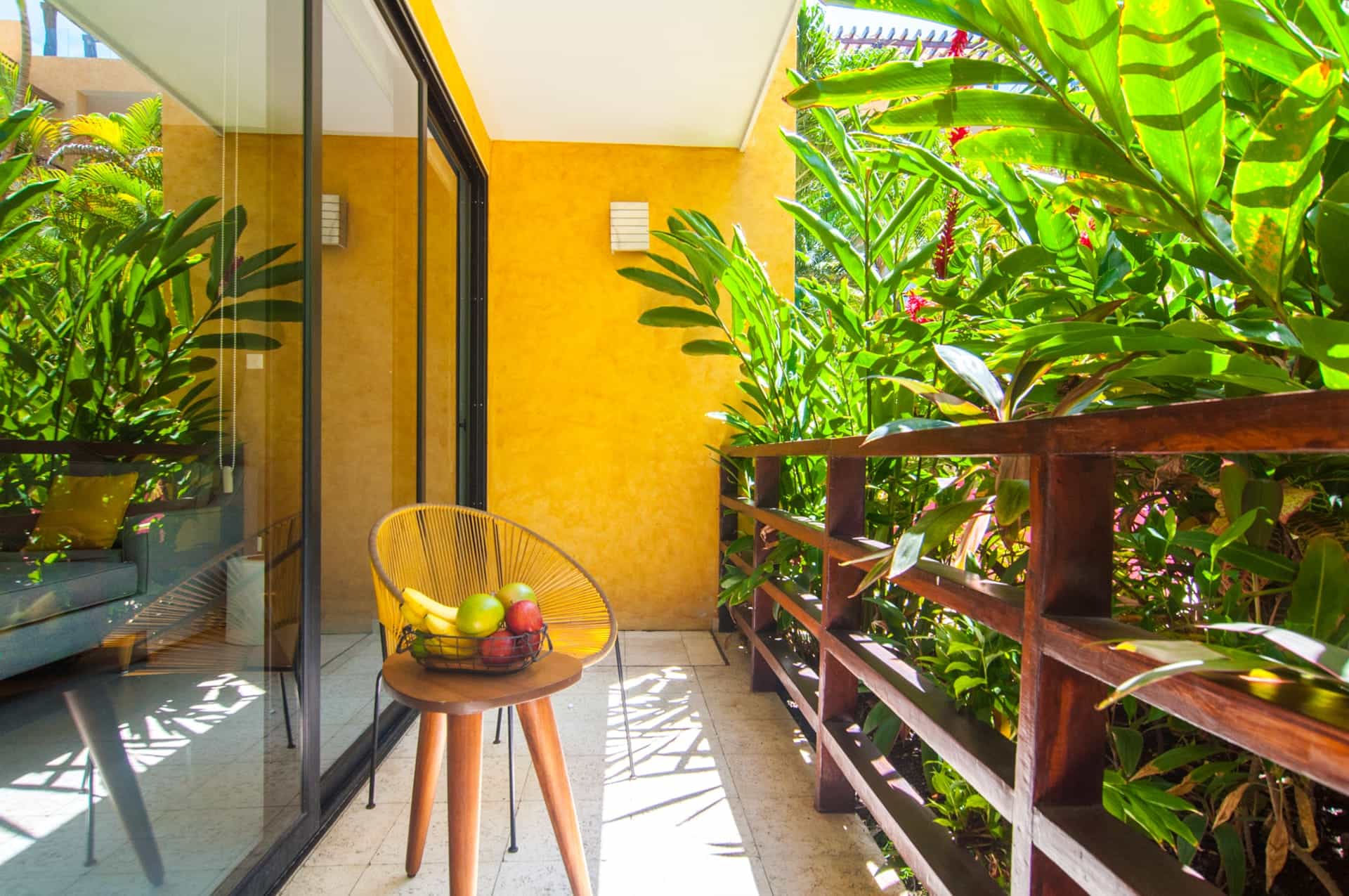 two bedroom ground floor condo in playa del carmen lunada terrace