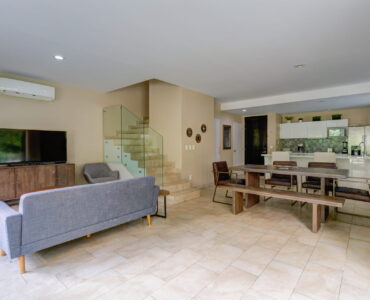 villa for sale in playa del carmen mayakoba main floor view