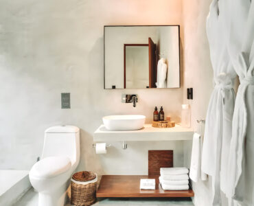 villa for sale in tulum surena bathroom