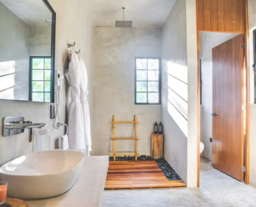 villa for sale in tulum surena bathroom with shower