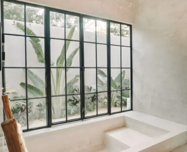 villa for sale in tulum surena bathtub