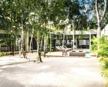 villa for sale in tulum surena garden patio