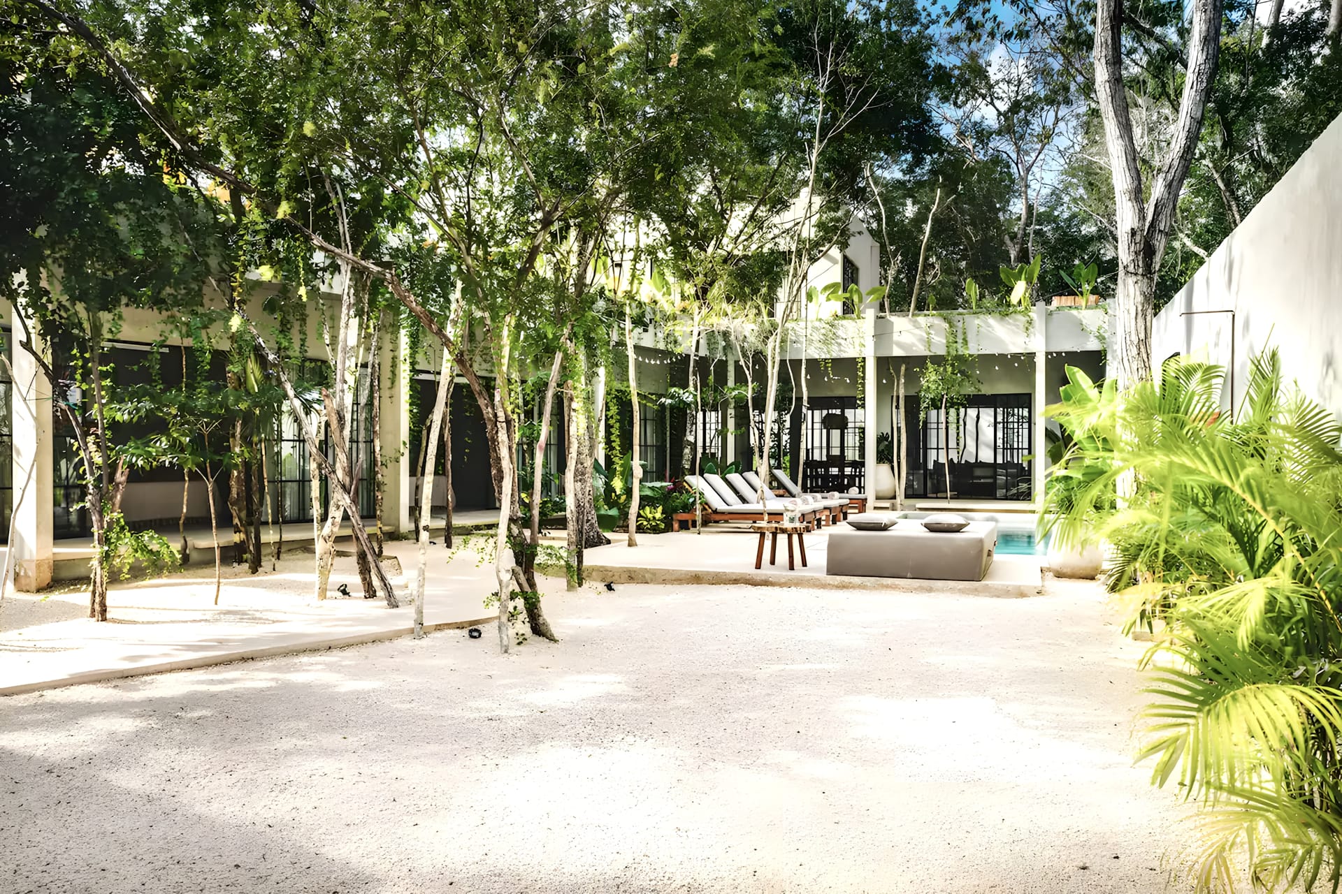 villa for sale in tulum surena garden patio